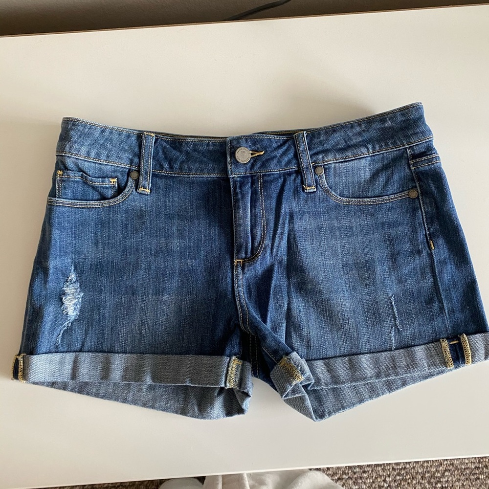 PAIGE Denim Shorts